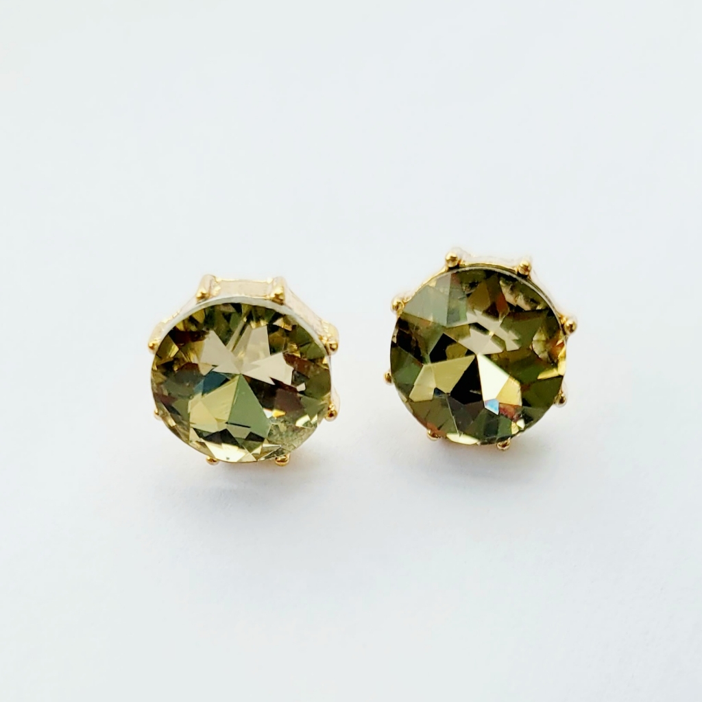 Citrine Stud Earring